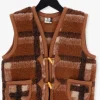 Alwero Gilet Alwero Bodywarmer Alpen Junior Krata En Marron 10