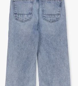 Nik & Nik Straight Leg Jeans Fiori Jeans Bleu Clair 10