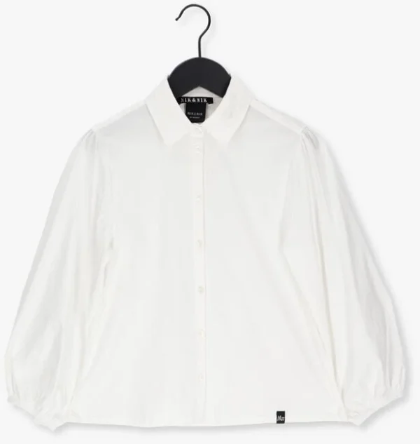 magasin paris Nik & Nik Blouse May Blouse En Blanc 1