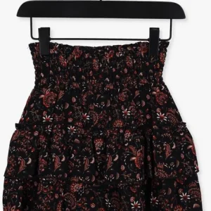 meilleur service Indian Blue Jeans Mini-jupe Paisley Skirt En Noir 9
