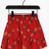 Carlijnq Mini-jupe Dragonfly – Skirt Ruffled En Rouge 13