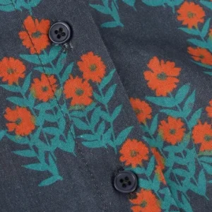 A Monday In Copenhagen Blouse Berta Shirt Bleu Foncé 7
