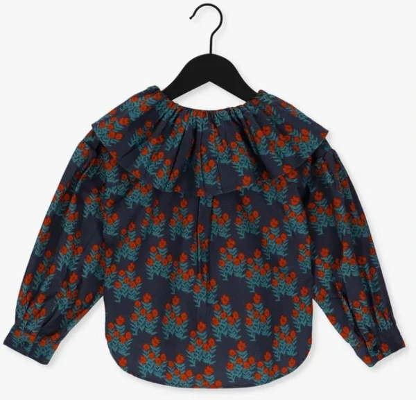 A Monday In Copenhagen Blouse Berta Shirt Bleu Foncé 4