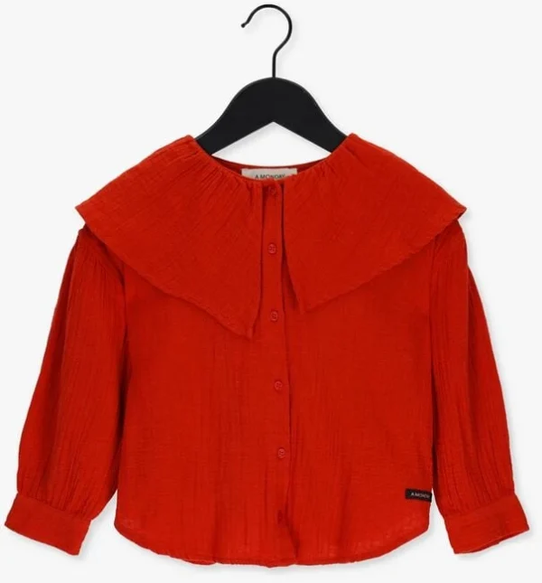 achat pas cher A Monday In Copenhagen Blouse Berta Shirt En Orange 1
