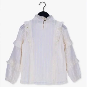 Like Flo Blouse F208-5140 En Blanc 10