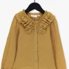 Lil Atelier Lil’ Atelier Blouse Nmfledolie Ls Loose Short Shirt Ocre 11