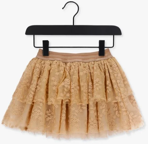 Lil Atelier Lil’ Atelier Mini-jupe Nmfroa Tulle Skirt Sable 1
