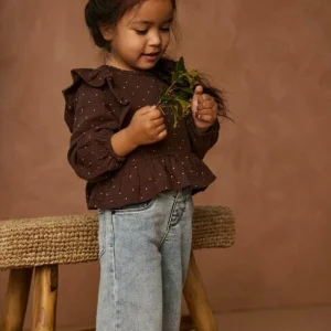 à prix réduits Lil Atelier Lil’ Atelier Wide Jeans Nmfbwide Etems 2720 Wide Ankel Pant En Bleu 12