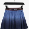 Nono Jupe Plissée N208-5703 En Bleu 13