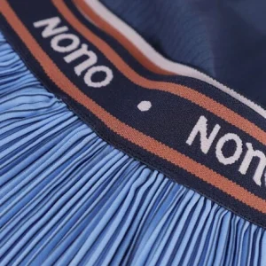 Nono Jupe Plissée N208-5703 En Bleu 7