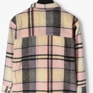 Nobell Blouse Tinker Oversized Check Shirt En Rouge 9