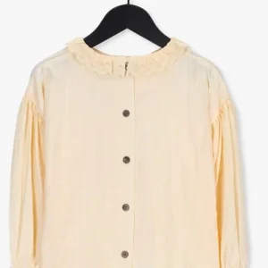 des prix incroyables Wander & Wonder Blouse Ruffle Collar Blouse Crème 9