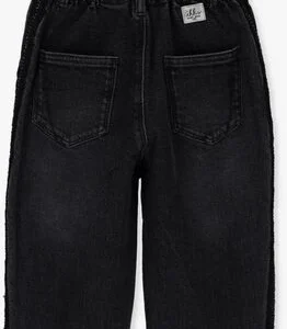 Ikks Mom Jeans Denim Paperbag En Noir 9