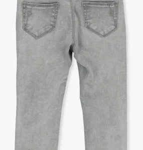 Ikks Skinny Jeans Denim Slim Gris Clair design à la mode 9