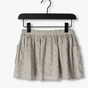 Lil Atelier Lil’ Atelier Mini-jupe Nmfdaisy Loose Skirt En Gris 9