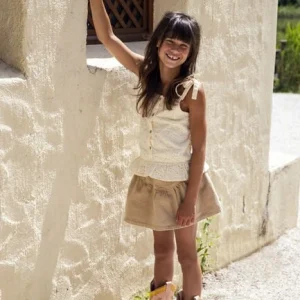 Ammehoela Mini-jupe Am.fiene.04 Sable pas cher 9