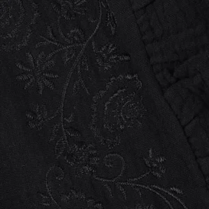 Looxs Blouse 10sixteen Mousseline Embroidery Top En Noir boutiqued pas cher 8