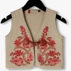 Looxs Gilet Waistcoat En Multicolore REMISE allant jusqu. 11