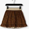 Moodstreet Mini-jupe Skirt Recycled Pes Leopard En Marron en ligne vente 8