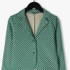 Moodstreet Blazer Blazer In Check Jacquard Knit Check En Vert 14