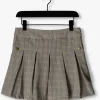 Livraison gratuite Indian Blue Jeans Mini-jupe Check Skirt En Beige 8