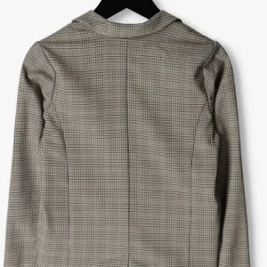 Indian Blue Jeans Blazer Oversized Colbert Check En Beige site en ligne 9