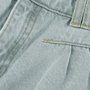 Indian Blue Jeans Pantalon Court Blue Diasy Denim Short En Bleu 7