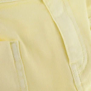 design à la mode Ikks Pantalon Court Short Denim En Jaune 7