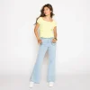Frankie & Liberty Straight Leg Jeans Attitude Wideleg Lb En Bleu Les achats en ligne 10