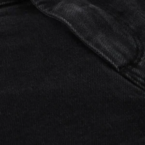 online boutique Rellix Pantalon Court High Waist Denim Short En Noir 7