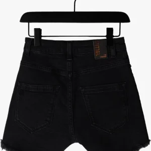 online boutique Rellix Pantalon Court High Waist Denim Short En Noir 9