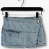 Calvin Klein Mini-jupe Utility Washed Blue Skort En Bleu beauté 11