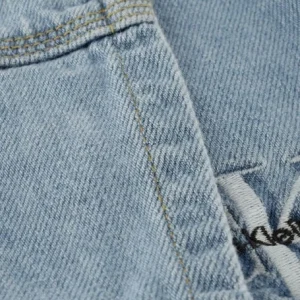 Calvin Klein Mini-jupe Utility Washed Blue Skort En Bleu beauté 7