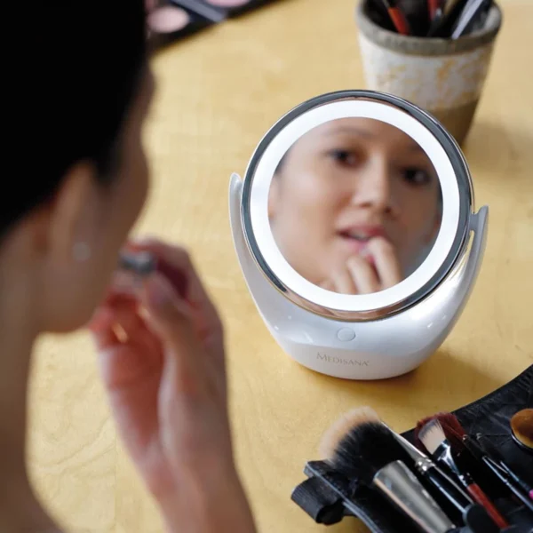 De gros 🛒 Medisana Medisana Miroir Cosmétique 2-en-1 Cm 835 12 Cm Blanc 88554 ❤️ 4