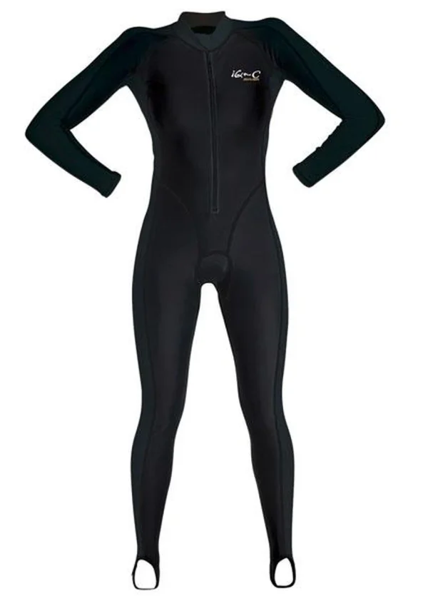 Remise 😀 Plongee Iq-company Iq-company Uv 300 Overall Watersport NOIR 🛒 1