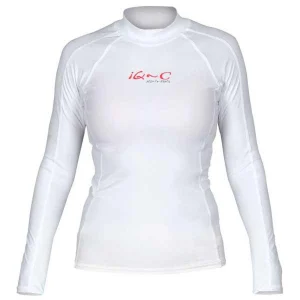 achat pas cher Meilleur prix 🎁 Plongee Iq-company Iq-company Uv 300 👕 Shirt Watersport BLANC 👏 7