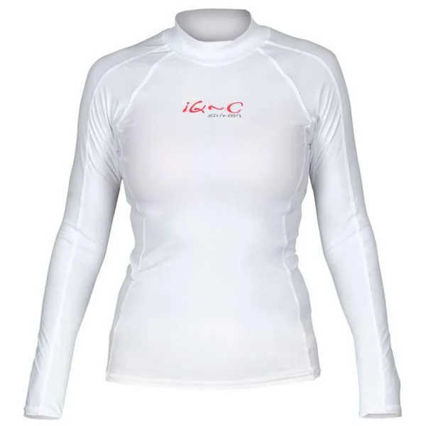 achat pas cher Meilleur prix 🎁 Plongee Iq-company Iq-company Uv 300 👕 Shirt Watersport BLANC 👏 3