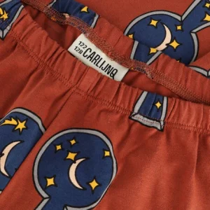 à prix réduits Carlijnq Pantalon évasé Keyhole – Flared Legging Brique 7