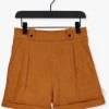 Ai&ko Pantalon Court Elize En Camel boutique pas cher 11