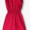 meilleure qualité Like Flo Combinaison Tencell Twill Jumpsuit Long En Rose 10