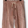 offre spéciale Like Flo Pantalon évasé Metallic Plisse Guillot En Rose 13