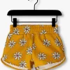 belle Carlijnq Pantalon Court Flower – Shorts Ocre 14